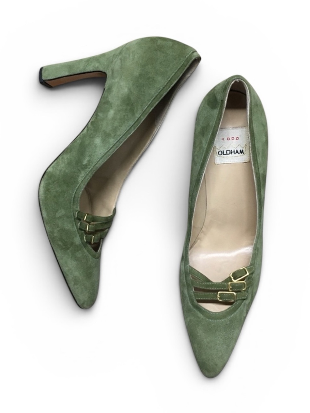 Todd Oldham Shoes-Green-SZ 40 in Italian 9